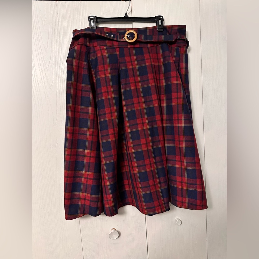 Collectif Midi Swing skirt